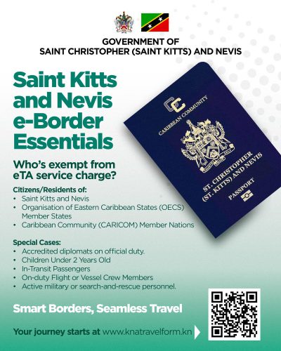 eTA Service Charge Exemptions - SKN e-Border Essentials